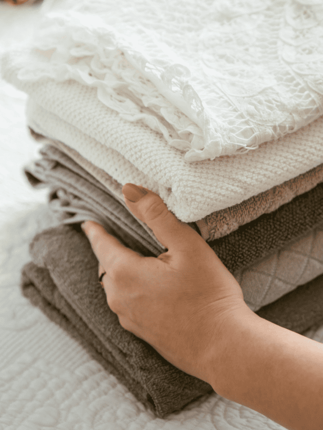 How to Organize Linens without a Linen Closet