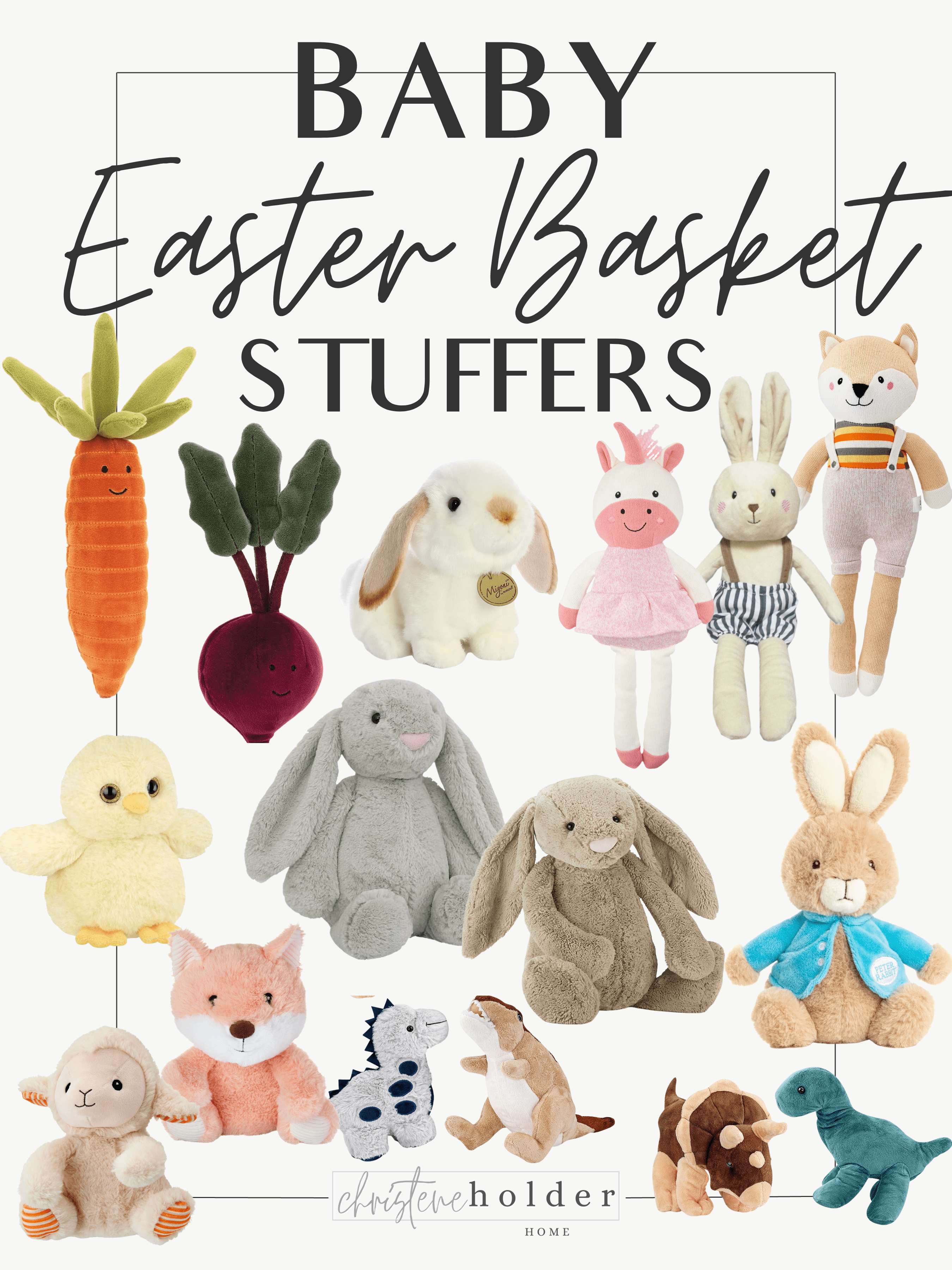 Easter stuffed animals for babies