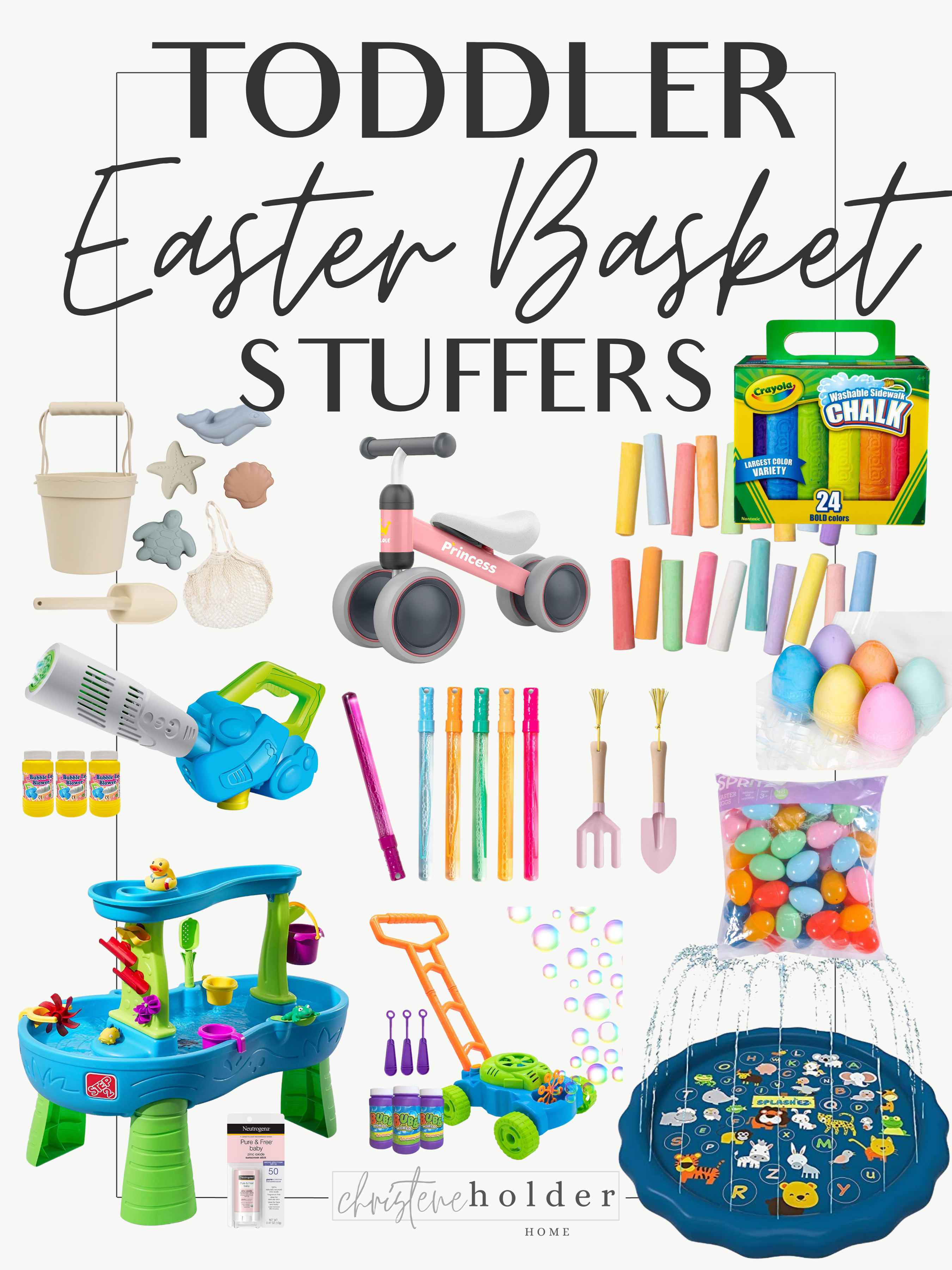 outdoor toys Easter basket ideas toddlers