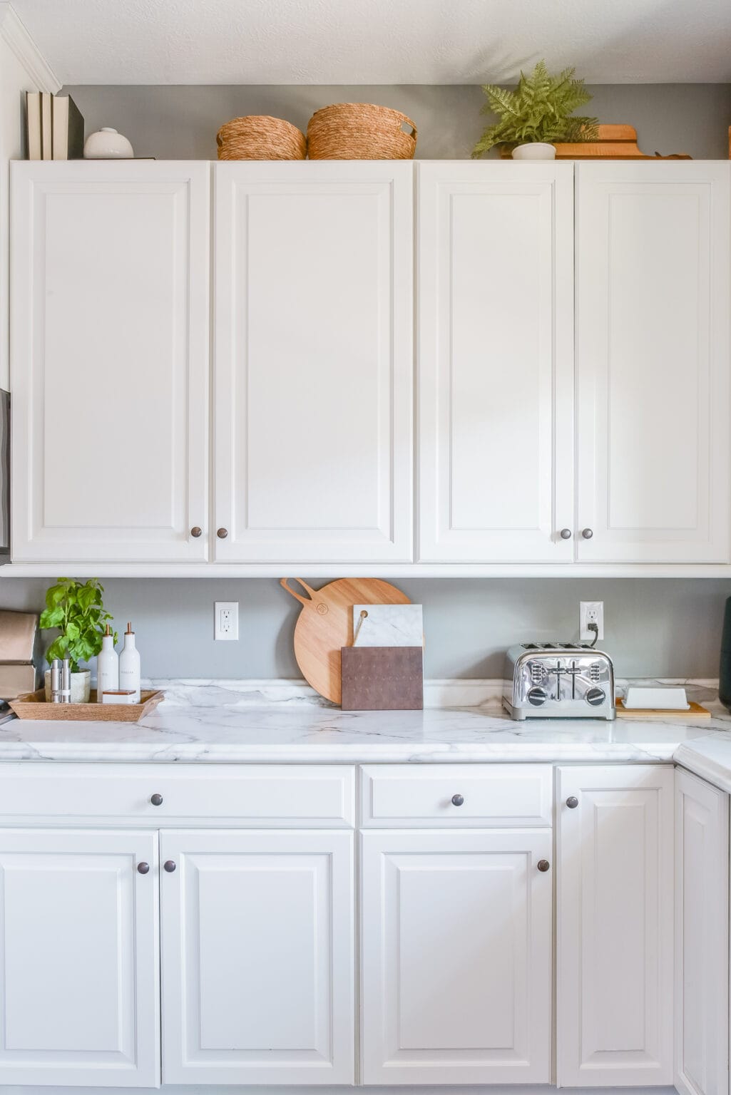 Decorating Above Kitchen Cabinets: 10 Creative Ideas | Christene Holder ...