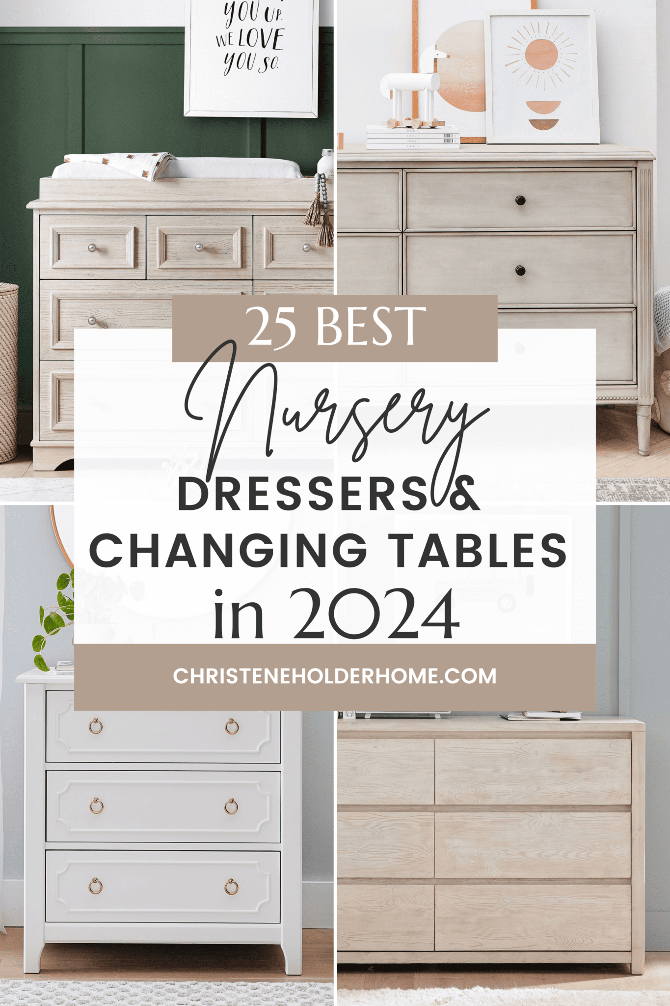 25 Best Nursery Dressers and Changing Tables in 2024 Christene Holder