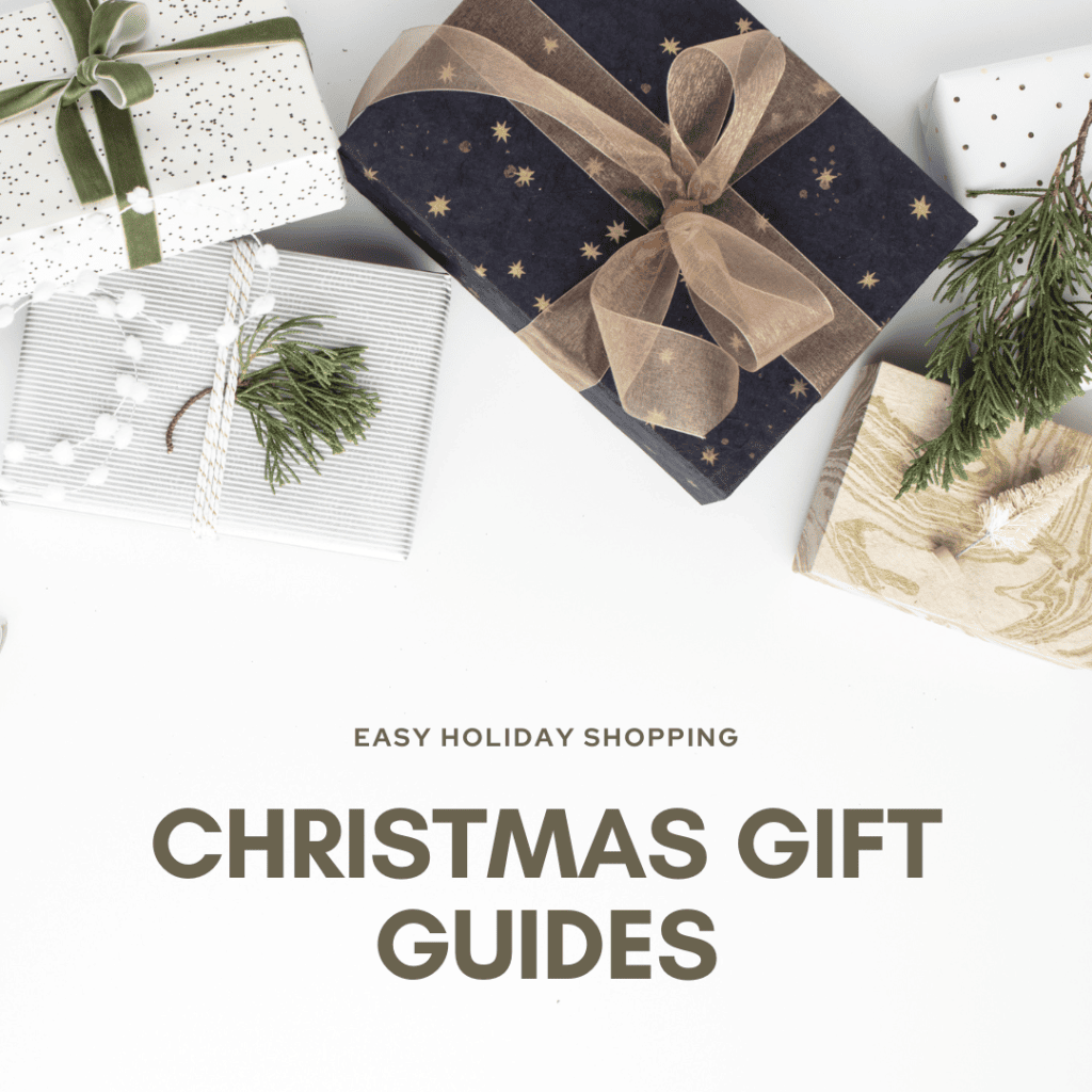 easy holiday shopping christmas gift guides