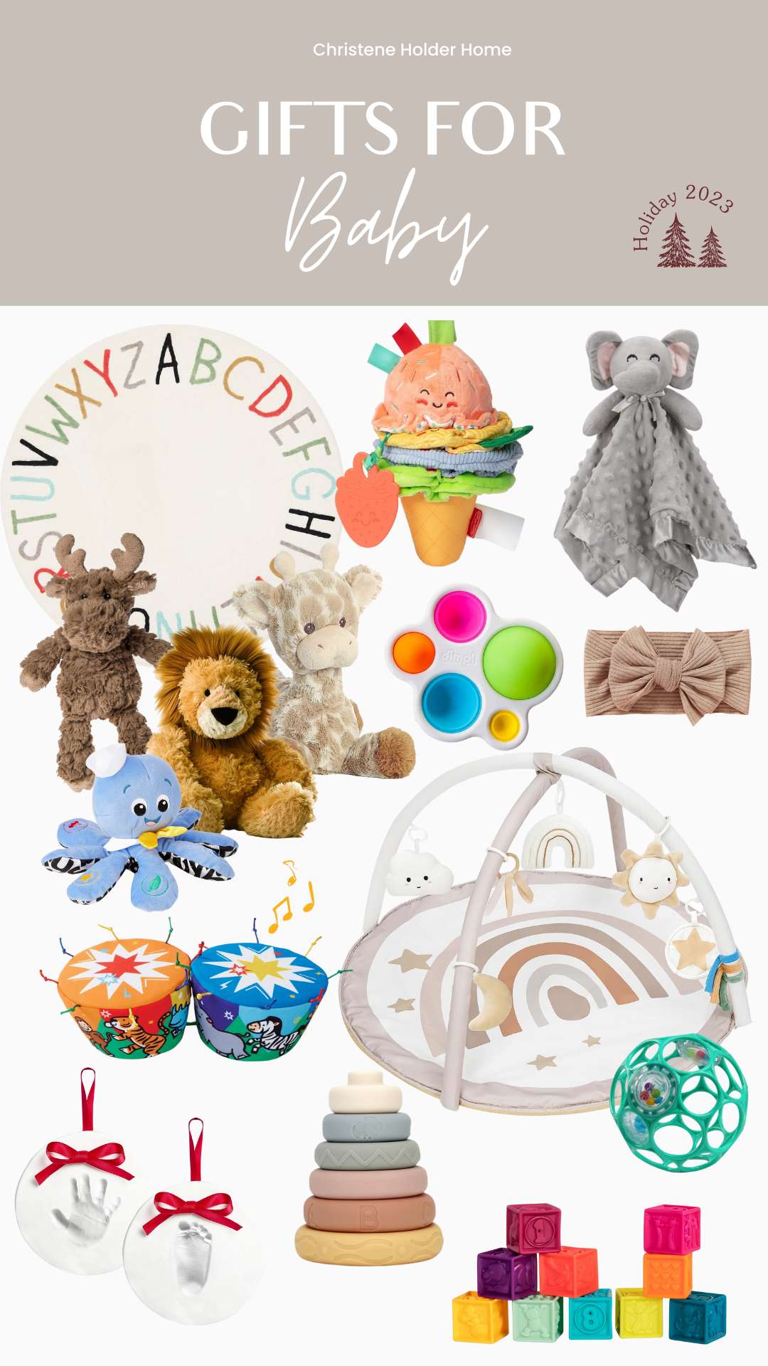 Christmas Gift Ideas for Babies Baby's First Christmas
