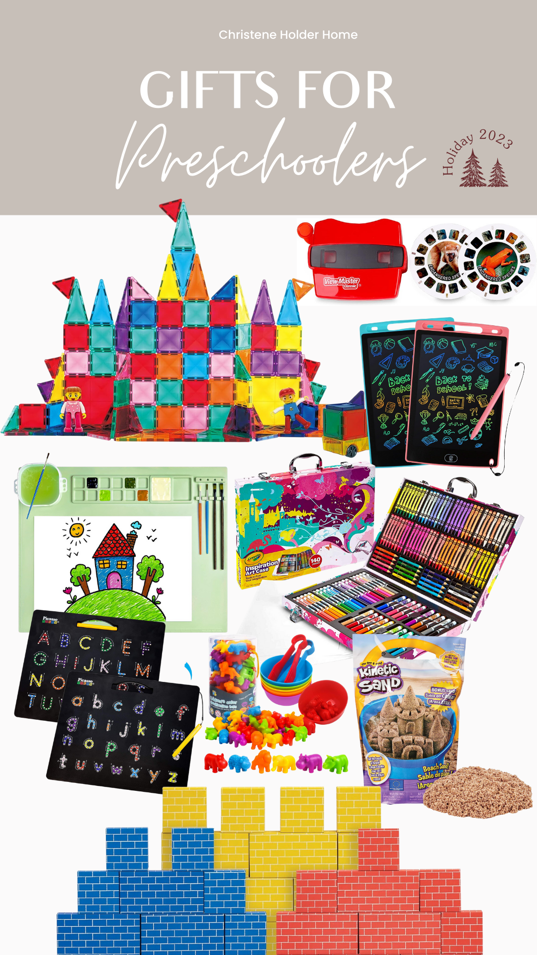 Christmas Gift Ideas for Preschoolers Creativity