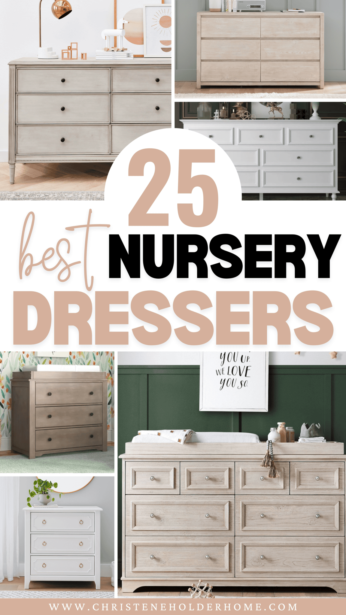 25 Best Nursery Dressers and Changing Tables in 2024 | Christene Holder ...