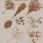 A promotional image for the Hearth & Hand with Magnolia Target Fall Collection by Hearth & Hand. The image displays various dried and artificial autumnal plant stems, including wheat, eucalyptus, and berry branches against a beige background. The website "www.christeneholderhome.com" is at the bottom.
