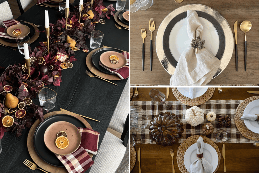 Thanksgiving Table Setting Ideas That Impress (on a Budget) | Christene ...